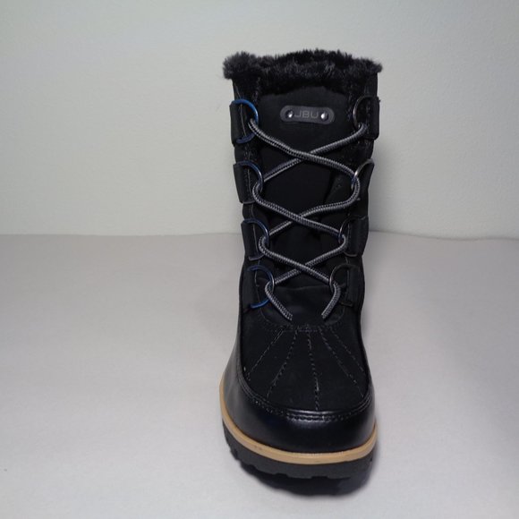 JBU by Jambu Womens Brunswick Faux Fur Winter Boots Black 10  Jambu JBU Size 9 M BRUNSWICK Black New Boots